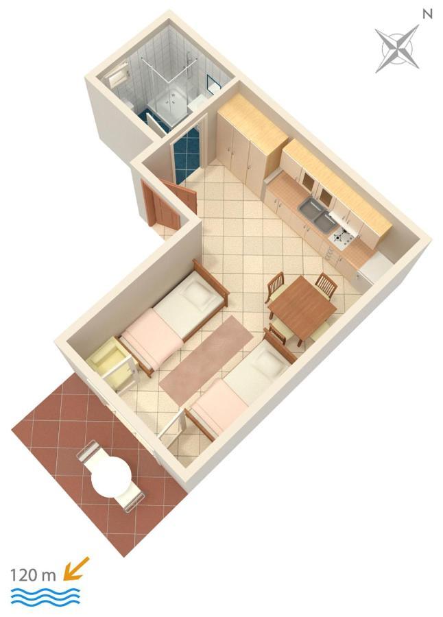 Apartments By The Sea Baska Voda, Makarska - 300 Εξωτερικό φωτογραφία